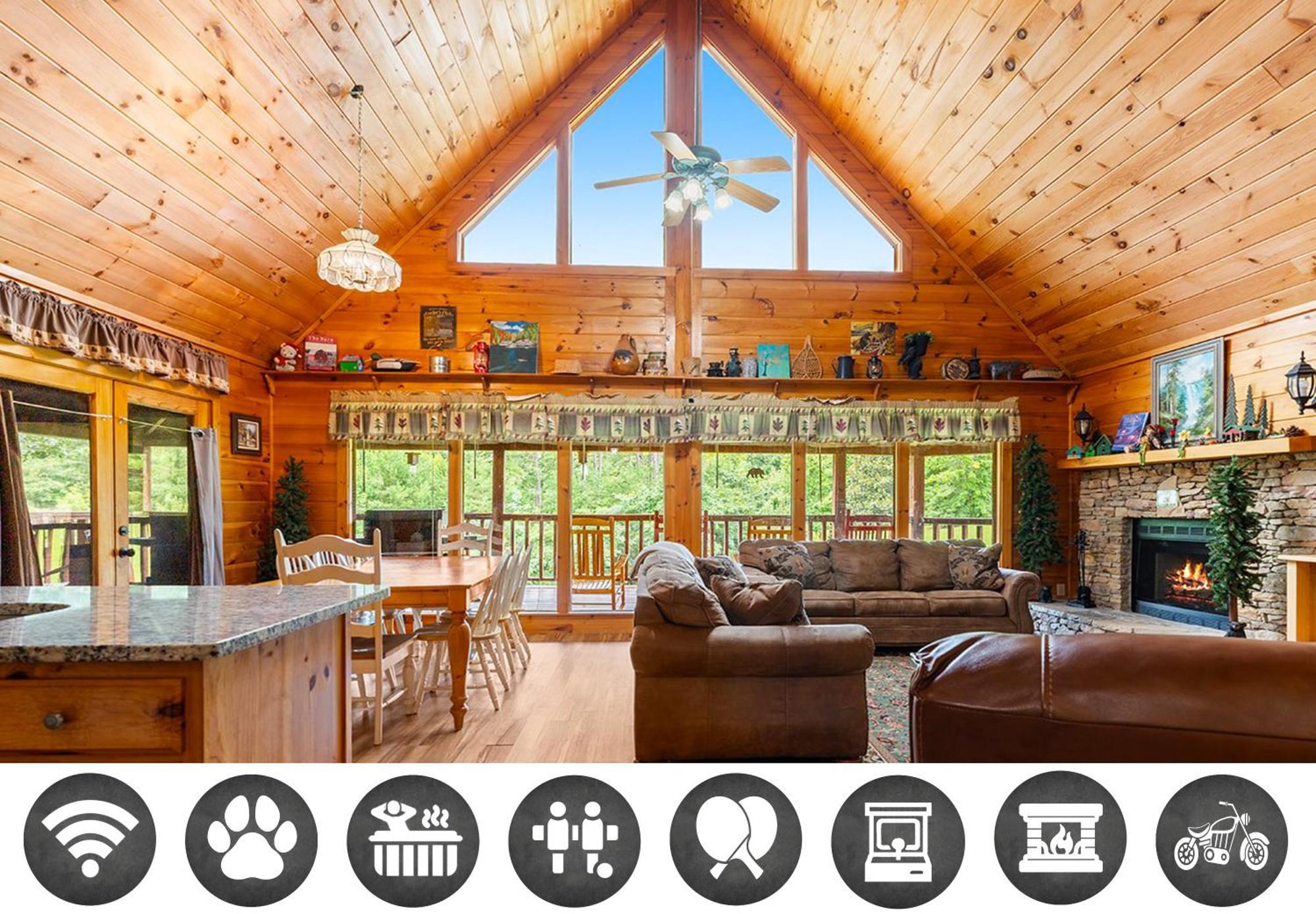 Hibernation Station Cabin Сев'єрвілл Екстер'єр фото
